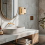 Opviq Lámpara de Pared de Metal Dorado Bera - 15302